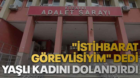 "İstihbarat görevlisiyim" dedi, yaşlı kadını dolandırdı